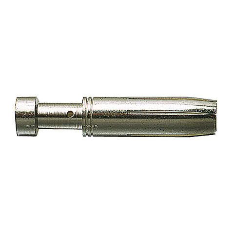 Sleeve contact for crimp terminal from the series A, B, BB and MO 4P, gilded and with terminal cross-section 1qmm