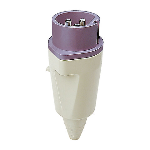 NORVO plug 32A 3P 2h for low voltage with grommet
